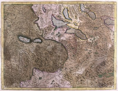 Seen in der Schweiz von Gerardus Mercator