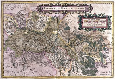 Lüttich, Belgien von Gerardus Mercator