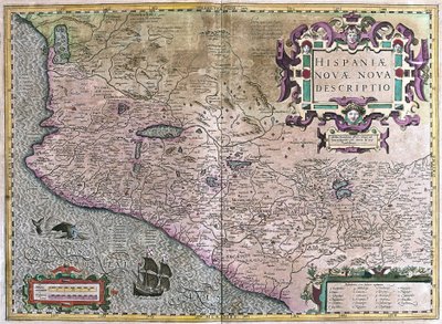 Mexiko von Gerardus Mercator