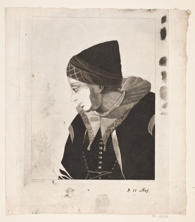 Ein Amager-Mädchen von Gerhard Ludvig Lahde