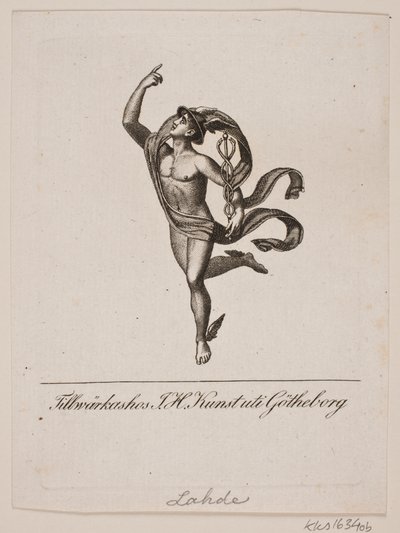 Hermes von Gerhard Ludvig Lahde