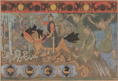 Die Tür im Berg von Gerhard Munthe