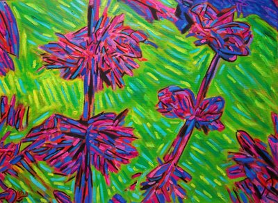 Abstrakte imaginäre Blumen von Gerhardt Isringhaus