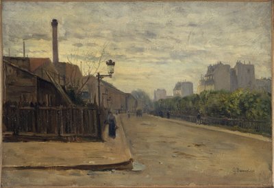 Rue Auguste-Cain, ca. 1900 von Germain Eugene Bonneton