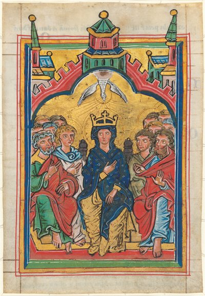 Pfingsten von German 13th Century
