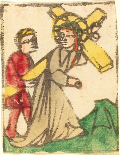 Christus trägt das Kreuz von German 15th Century