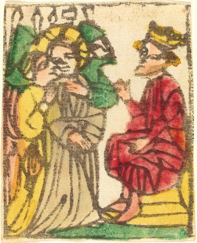 Christus vor Herodes von German 15th Century