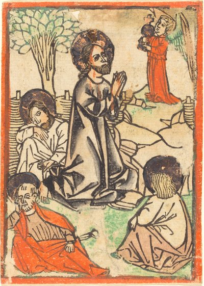 Christus am Ölberg von German 15th Century