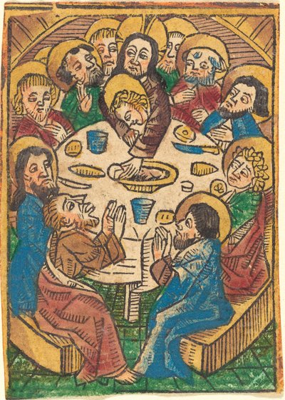 Das letzte Abendmahl von German 15th Century