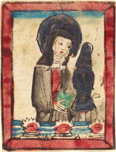 Heilige Klara von Assisi von German 15th Century