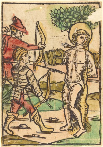 Heiliger Sebastian von German 15th Century