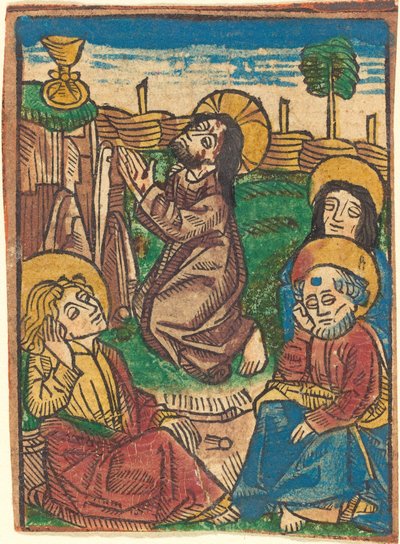 Die Agonie im Garten von German 15th Century