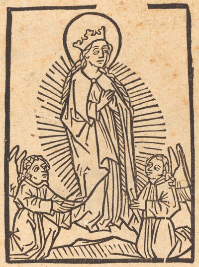 Die Himmelfahrt der Jungfrau von German 15th Century
