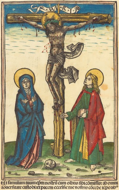 Die Kreuzigung von German 15th Century