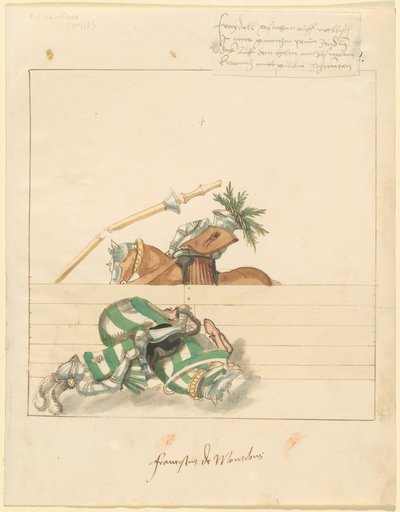Italienisches Friedens-Turnier von German 16th Century