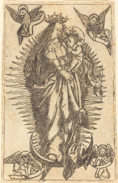 Madonna und Kind von German 16th Century