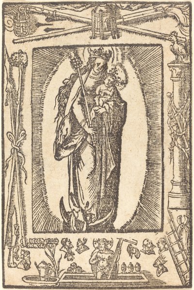 Madonna und Kind von German 16th Century