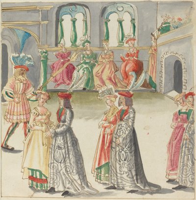 Maskerade von German 16th Century