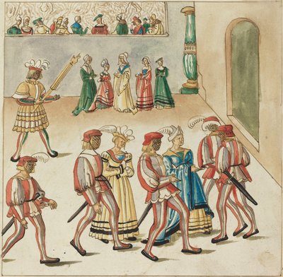 Maskerade von German 16th Century
