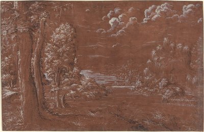 Flusslandschaft von German 16th Century