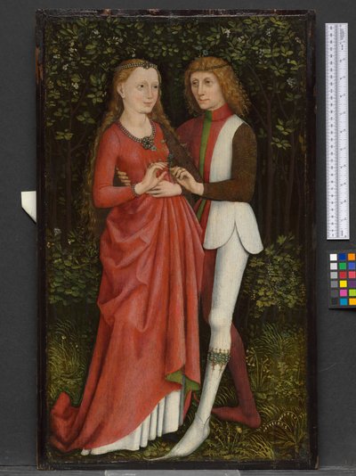 Ein Brautpaar, ca. 1470 von German School
