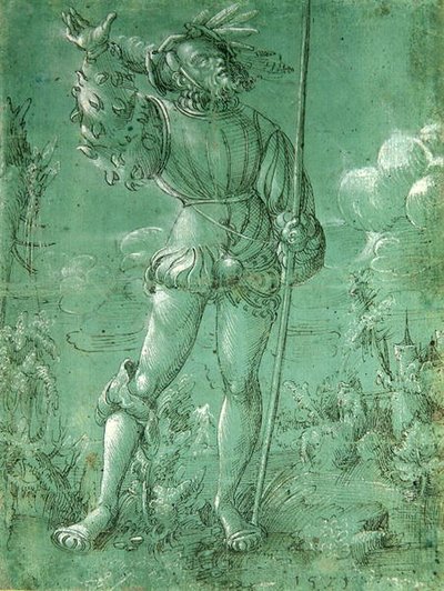 Ein Landsknecht von German School
