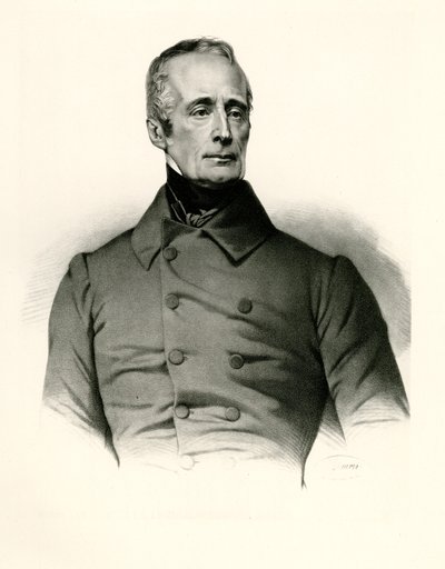Alphonse Marie Louis Prat de Lamartine von German School