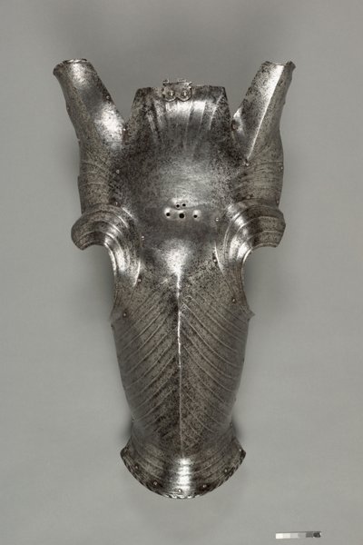 Chanfron im Maximilianstil, um 1510 von German School