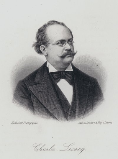 Charles Lecocq, französischer Komponist von German School