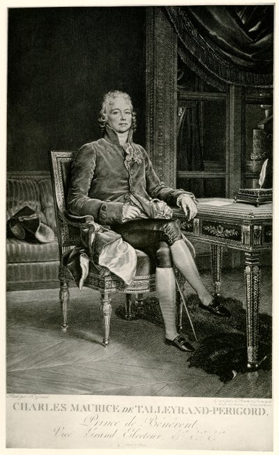 Charles Maurice Herzog von Talleyrand-Périgord von German School
