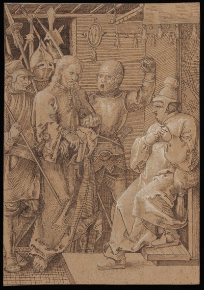Christus vor Pontius Pilatus von German School