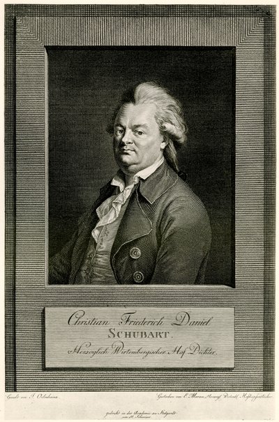 Christian Friedrich Daniel Schubart von German School