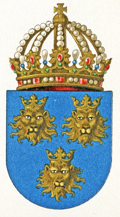 Wappen von Dalmatien, ca. 1898 von German School