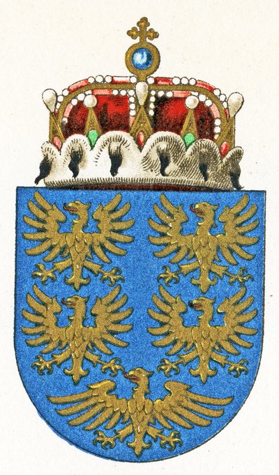 Wappen von Niederösterreich, ca. 1898 von German School