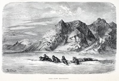 Reisen im tiefen Schnee von German School