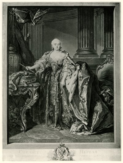 Elisabeth, Kaiserin von Russland von German School