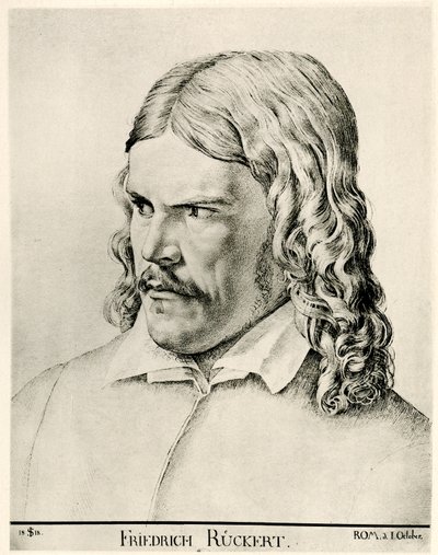 Friedrich Rückert von German School