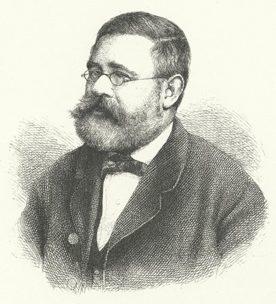 Fritz Reuter, deutscher Romanautor von German School