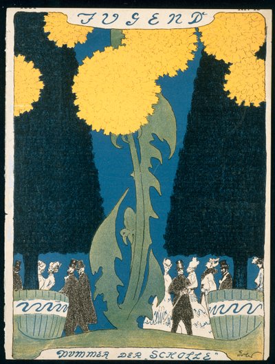 Titelseite des Jugendmagazins von German School