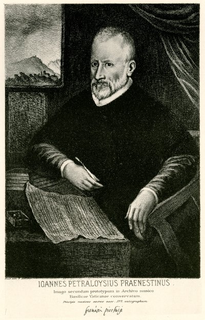 Giovanni Pierluigi da Palestrina von German School