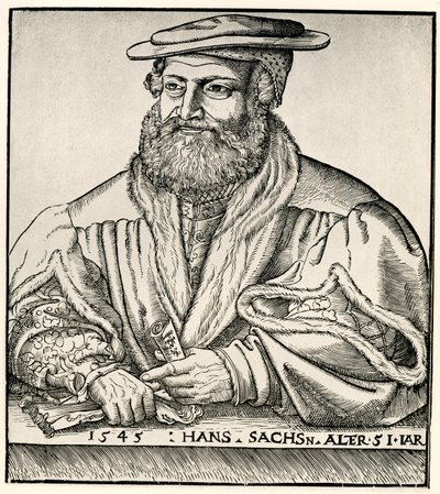 Hans Sachs von German School