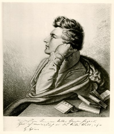 Heinrich Heine, 1884-90 von German School