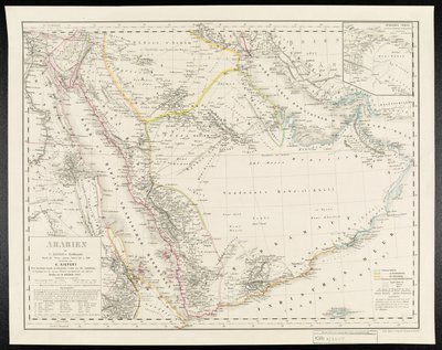 Arabien zu C. Ritters Erdkunde von German School
