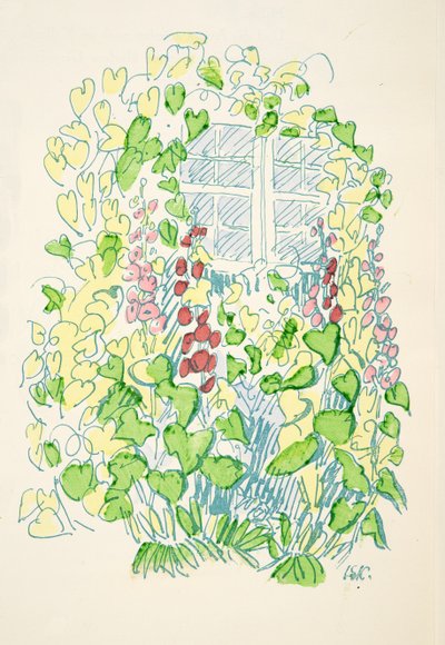 Illustration aus Styl, veröffentlicht 1922 von German School