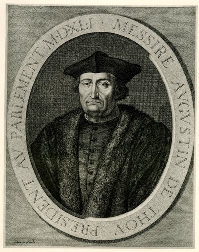 Jacques Auguste de Thou von German School