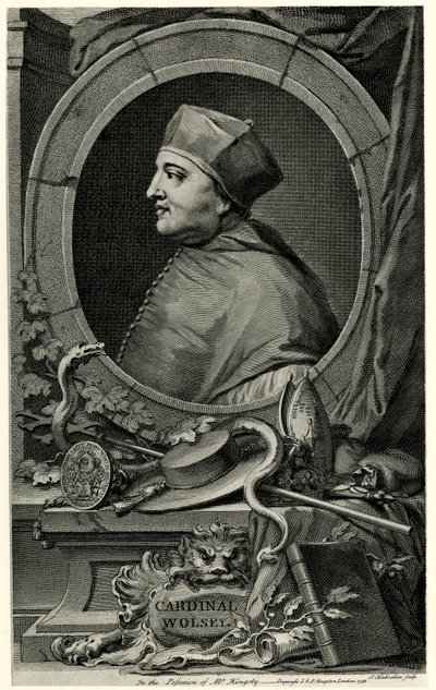 Kardinal Thomas Wolsey von German School