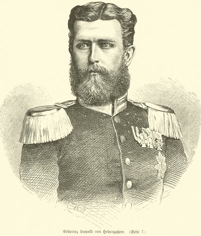 Leopold, Prinz von Hohenzollern von German School