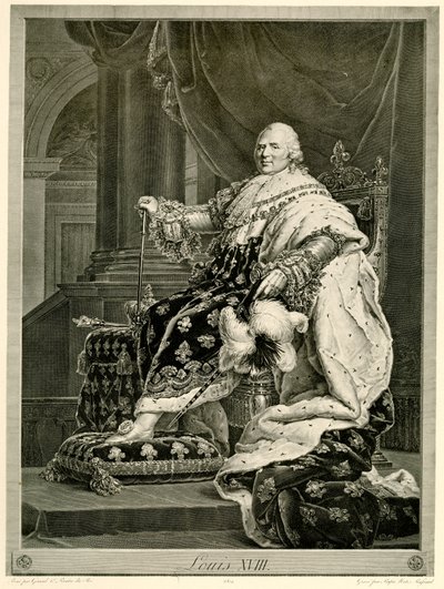 Ludwig XVIII. von German School