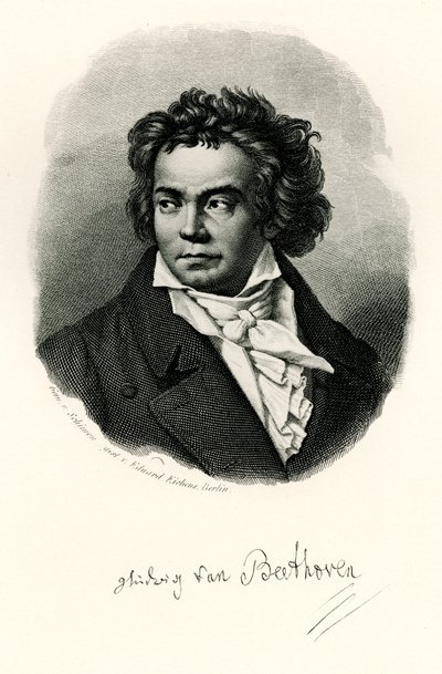 Ludwig van Beethoven von German School