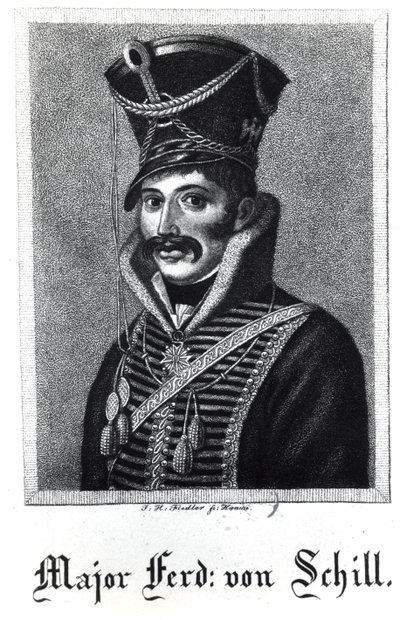 Major Ferdinand Baptista von Schill (1776-1809) von German School